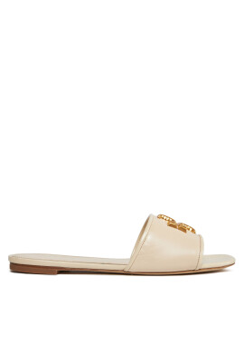 Tory Burch Чехли Eleanor 88744 Бежов - Pepit.bg