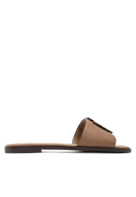 Tory Burch Чехли Ines Slide 88784 Кафяв - Pepit.bg