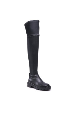 Tory Burch Чизми Utility Lug Otk Boot 137660 Черен - Pepit.bg