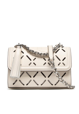 Tory Burch Дамска чанта Fleming Diamond 88154 Бежов - Pepit.bg