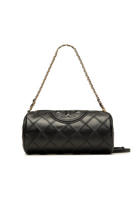 Tory Burch Дамска чанта Fleming Soft Barrel 150358 Черен - Pepit.bg