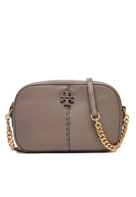 Tory Burch Дамска чанта Mcgraw Camera 147578 Сребрист - Pepit.bg