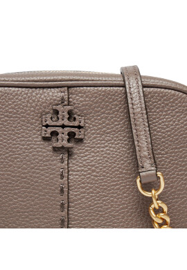 Tory Burch Дамска чанта Mcgraw Camera 147578 Сребрист - Pepit.bg