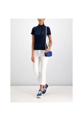 Tory Burch Дънки Cropped Boot Jean 49914 Бял Slim Fit - Pepit.bg