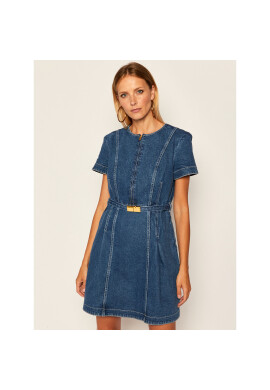 Tory Burch Дънкова рокля Nadia 69357 Тъмносин Regular Fit - Pepit.bg