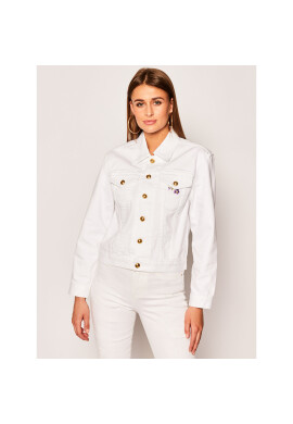 Tory Burch Дънково яке Classic 64756 Бял Regular Fit - Pepit.bg