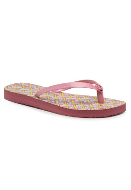 Tory Burch Джапанки Flat Flip Flop 81071 Розов - Pepit.bg