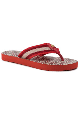 Tory Burch Джапанки Gemini Link Thin Flip Flop 61715 Червен - Pepit.bg