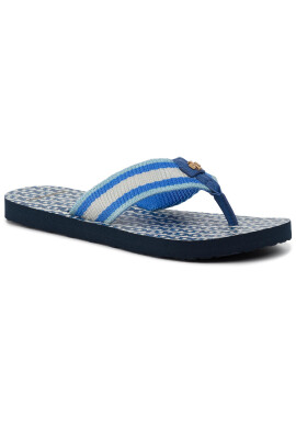 Tory Burch Джапанки Gemini Link Thin Flip Flop 61715 Син - Pepit.bg