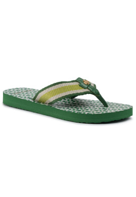 Tory Burch Джапанки Gemini Link Thin Flip Flop 61715 Зелен - Pepit.bg