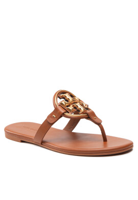 Tory Burch Джапанки Miller 136593 Кафяв - Pepit.bg