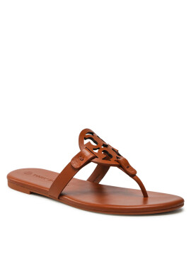 Tory Burch Джапанки Miller 90582 Кафяв - Pepit.bg