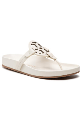Tory Burch Джапанки Miller Cloud 81032 Бял - Pepit.bg