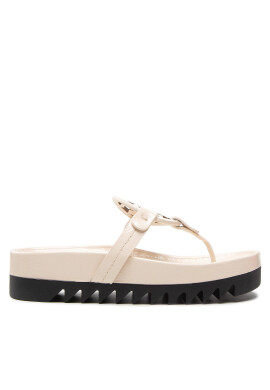 Tory Burch Джапанки Miller Cloud Lug Softy 136401 Бежов - Pepit.bg