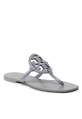 Tory Burch Джапанки Miller Square Toe 54600 Сив - Pepit.bg