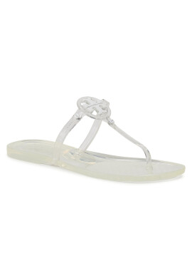 Tory Burch Джапанки Mini Miller Flat Thong 65039 Бял - Pepit.bg