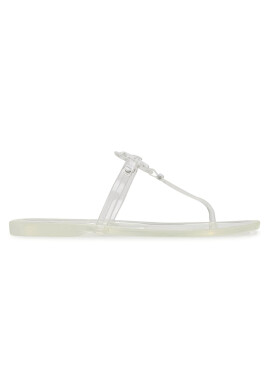 Tory Burch Джапанки Mini Miller Flat Thong 65039 Бял - Pepit.bg