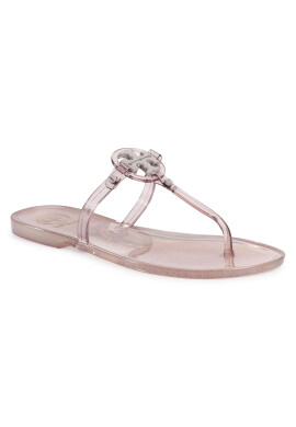 Tory Burch Джапанки Mini Miller Flat Thong 65039 Бял - Pepit.bg