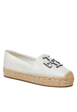 Tory Burch Еспадрили Ines 144346 Бял - Pepit.bg