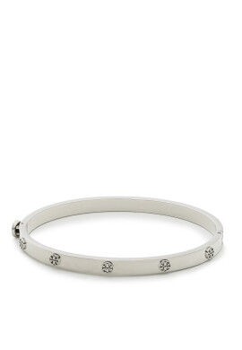 Tory Burch Гривна Miller Stud 5mm Hinge Bracelet 87044 Сребрист - Pepit.bg