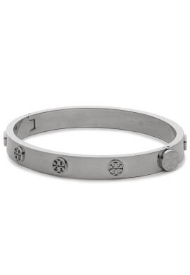 Tory Burch Гривна Miller Stud Hinge 78420 Сребрист - Pepit.bg