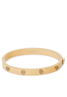 Tory Burch Гривна Miller Stud Hinge Bracelet 76881 Златист - Pepit.bg