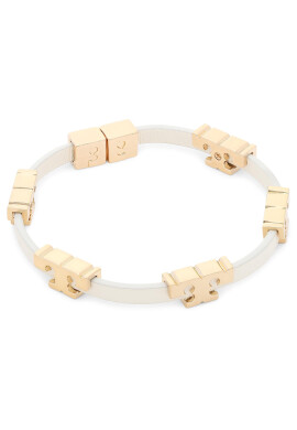 Tory Burch Гривна Serif-T Stackable Bracelet 80706 Бежов - Pepit.bg