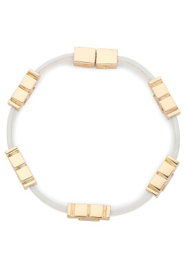 Tory Burch Гривна Serif-T Stackable Bracelet 80706 Бежов - Pepit.bg