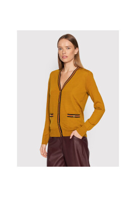 Tory Burch Кардиган Madeline 57330 Кафяв Regular Fit - Pepit.bg
