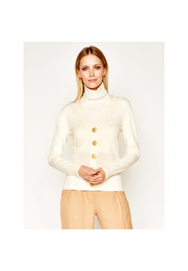 Tory Burch Кардиган Simone 64676 Бежов Regular Fit - Pepit.bg