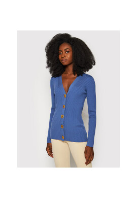 Tory Burch Кардиган Simone 82053 Син Slim Fit - Pepit.bg