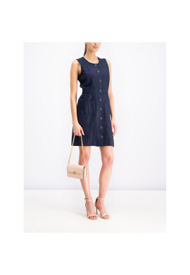 Tory Burch Лятна рокля 53819 Тъмносин Regular Fit - Pepit.bg