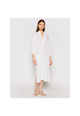 Tory Burch Лятна рокля 82138 Бял Regular Fit - Pepit.bg