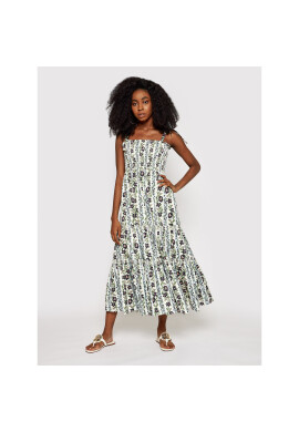 Tory Burch Лятна рокля Printed Tie-Shoulder 76885 Цветен Regular Fit - Pepit.bg