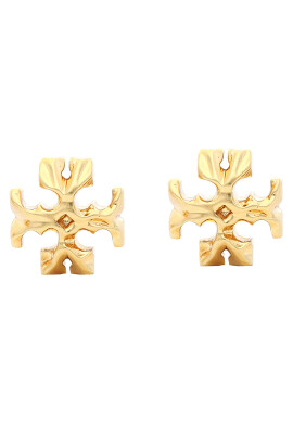 Tory Burch Обици Roxanne Double Stud 90282 Златист - Pepit.bg