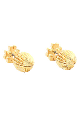 Tory Burch Обици Roxanne Double Stud 90282 Златист - Pepit.bg