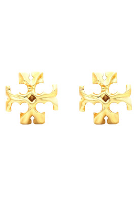 Tory Burch Обици Roxanne Small Stud Earring 88667 Златист - Pepit.bg