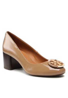 Tory Burch Обувки Multi Logo Pump 88324 Кафяв - Pepit.bg