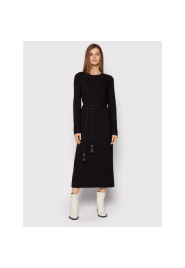 Tory Burch Плетена рокля 86261 Черен Regular Fit - Pepit.bg