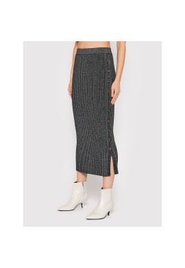 Tory Burch Пола тип молив 85851 Сребрист Slim Fit - Pepit.bg