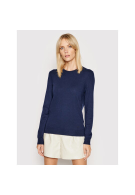 Tory Burch Пуловер 32812 Тъмносин Regular Fit - Pepit.bg