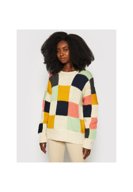 Tory Burch Пуловер Patchwork 84599 Цветен Regular Fit - Pepit.bg