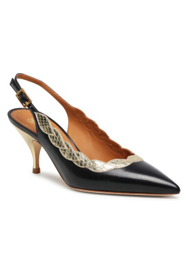Tory Burch Сандали Applique Slingback 70Mm Pump 76940 Черен - Pepit.bg
