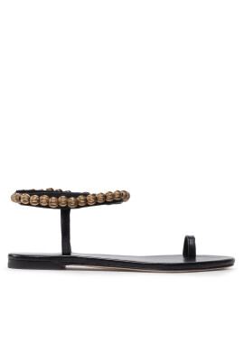 Tory Burch Сандали Capri Beaded Ankle Sandal 134975 Черен - Pepit.bg