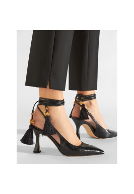 Tory Burch Сандали Capri Wrap Pump 137549 Черен - Pepit.bg