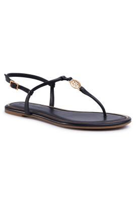 Tory Burch Сандали Emmy Flat Sandal 63407 Черен - Pepit.bg