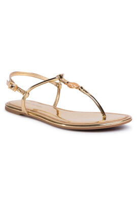 Tory Burch Сандали Emmy Flat Sandal 65178 Златист - Pepit.bg