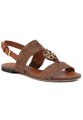 Tory Burch Сандали Metal Miller 61733 Кафяв - Pepit.bg