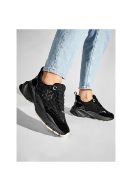 Tory Burch Сникърси Good Luck Trainer 139871 Черен - Pepit.bg