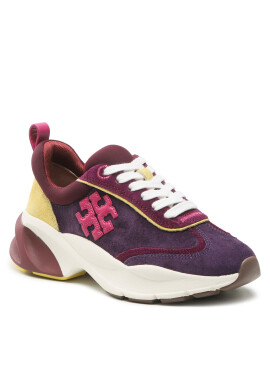 Tory Burch Сникърси Good Luck Trainer 140733 Виолетов - Pepit.bg